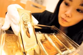 Trung Quốc dự trữ 1.658 tấn vàng