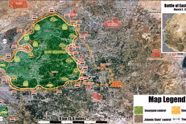 Tồng quan tình hình chiến trường Đông Ghouta ngày 03.03.2018 theo Masdar News