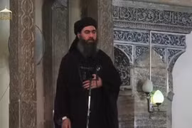 Thủ lĩnh tối cao của IS Abu Bakr al-Baghdadi. Ảnh: Reuters