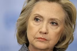 Bà Hillary Clinton.