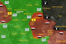 Quân đội Syria chuẩn bị giải phóng thị trấn Nubl và Zahraa
