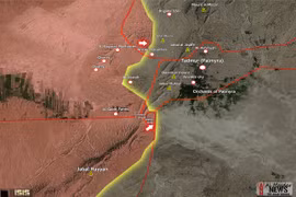 Quân đội Syria giải phóng khu trại Al-Qatar, tấn công về Vườn cây Palmyra