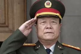 Ông Quách Bá Hùng giữ chức phó chủ tịch Quân ủy trung ương Trung Quốc giai đoạn 2002 - 2012. Ảnh: Reuters