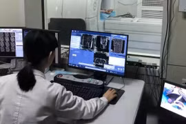 Dịch vụ chuẩn đoán bệnh sử dụng AI và Đám mây. Ảnh Nikkei Asia.