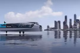 Phà EF-24 Passenger chạy hoàn toàn bằng điện của công ty Artemis Technologies. Ảnh TechTimes