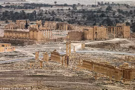Toàn cảnh thành cổ Palmyra