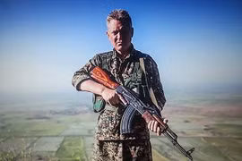 Michael Enright diễn viên Holywood ở Syria
