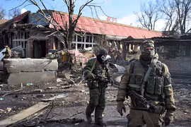 Các dân quân ở Debaltsevo