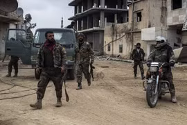 Lực lượng an ninh quân sự Syria ở Daraa. Ảnh minh họa: Masdar News.