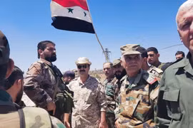 Quân đội Syria giải phóng khu dập nước trên thung lũng Yarmouk. Ảnh minh họa South Front
