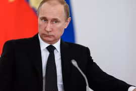 Tổng thống Nga Vladimir Putin. Ảnh: AP