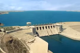 Đập thủy điện Tabqa trên sông Euprates