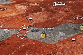 Bản đồ chiến sự Darayya
