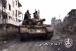 Video: Quân đội Syria giải phóng thành phố Sheikh Miskeen 