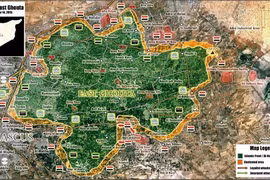 Khu vực Damascus, sân bay trực thăng ở Rural