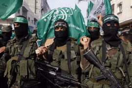 Nhóm chiến binh nổi dậy Hamas trên dải Gaza - ảnh minh họa South Front