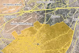 Quân đội Syria lại giao chiến ác liệt với lực lượng Hồi giáo cực đoan ở Darayya