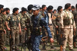 Lực lượng SDF ở Syria, ảnh minh họa CNN