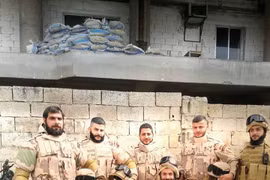 Quân đội Syria, Hải quân đánh bộ Nga cắt đường tiếp tế Raqqa-Homs của IS