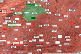 Tình hình chiến sự Douma, Đông Ghouta ngày 06.04.2018 theo Spouth Frront. 