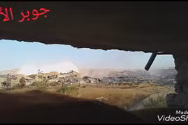 Quân đội Syria sử dụng xe quét mìn UR -77 tấn công phiến quân ở Damascus - ảnh video