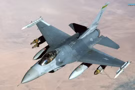 Máy bay tiêm kích đa nhiệm F-16 Fighting Falcon Mỹ