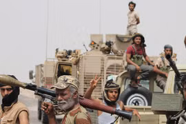 Lực lượng chiến binh Houthi - ảnh minh họa Masdar News