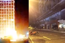 Hà Nội: Cao ốc 40 tầng chập điện nổ như bom, dân bỏ chạy