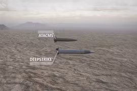 Tên lửa chiến thuật mới DeepStrike, được phát triển thay thế các tên lửa chiến thuật M270 Mỹ. Ảnh Militaryleak