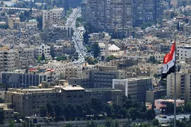 Chiến trường Syria, nơi những người lính Nga đổ máu trong chiến dịch tiêu diệt khủng bố và chủ nghĩa Hồi giáo cực đoan thánh chiến. Ảnh: RT.