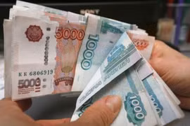 So với đầu năm, đồng Rúp đã giảm giá 19,68% so với USD.