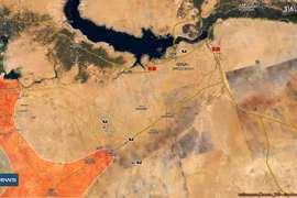 Quân đội Syria tiến vào tỉnh Raqqa hướng đến sân bay Tabaqa