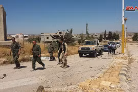 Binh sĩ lực lượng Tiger truy quét an ninh trong địa phận tỉnh Daraa. Ảnh minh họa South Front