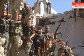Giải phóng Ung thư Kindi ở miền Bắc Aleppo hướng Tây trại tị nạn Handara
