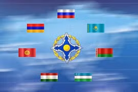 Cờ của diễn tập Hiệp đồng 2015 tại Belarus