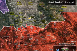 Bản đồ Kinsaba Bắc Latakia