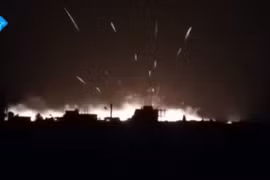Kho đạn dược của Jabhat Al-Nusra phát nổ kinh hoàng