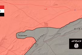 Quân đội Syria bao vây thành phố Qaraytayn, tiếp tục tấn công Palmyra 