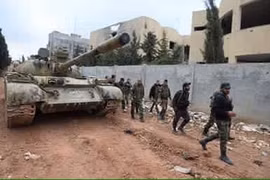 Quân đội Syria lại nỗ lực tiến về hướng Deir Ezzor