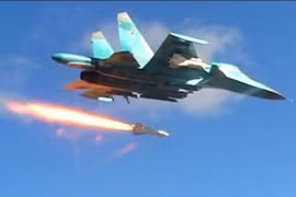 Không quân Nga không kích Al-Qaeda ở tỉnh Idlib. Ảnh minh họa: Masdar News.