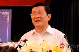 Chủ tịch nước Trương Tấn Sang.