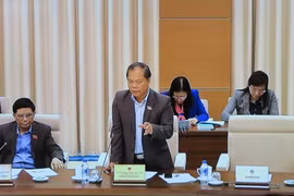Chủ nhiệm Ủy ban Pháp luật Phan Trung Lý không đồng tình với một số "chỉ tiêu" về chống oan sai - Ảnh: Trường Sơn