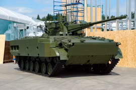 Pháo phòng không tự hành đa nhiệm ZSU 57 mm "Derivatsia - PVO" 2С38. Ảnh Russian Gazeta