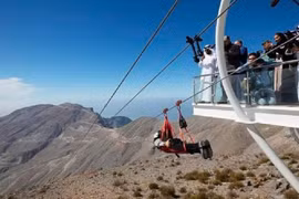 Trên con đường 2,8 km phát triển tốc độ trượt đến 150 km/ giờ- Anhr KhaleejTimes