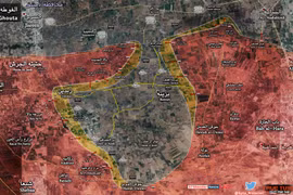 Quân đội Syria tấn công thị trấn Zabdeen và Deir al-Asafir