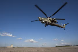Trực thăng tấn công Mi - 28 NE mang lại chiến công cho quân đội Syria