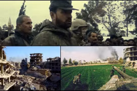 Ảnh minh họa phim tài liệu Cuộc chiến giải phóng Đông Ghouta.