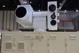 Tổ hợp vũ khí laser, có tên gọi là Silent Killer của Trung Quốc. Ảnh minh họa China Dubai IDEX 2017