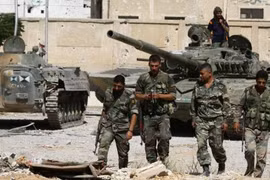 Lực lượng vũ trang địa phương NDF trên chiến trường ngoại ô Damascus