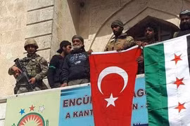 Lực lượng liên minh quân sự Thổ Nhĩ Kỳ, Quân đội Syria tự do (FSA) ở Afrin.